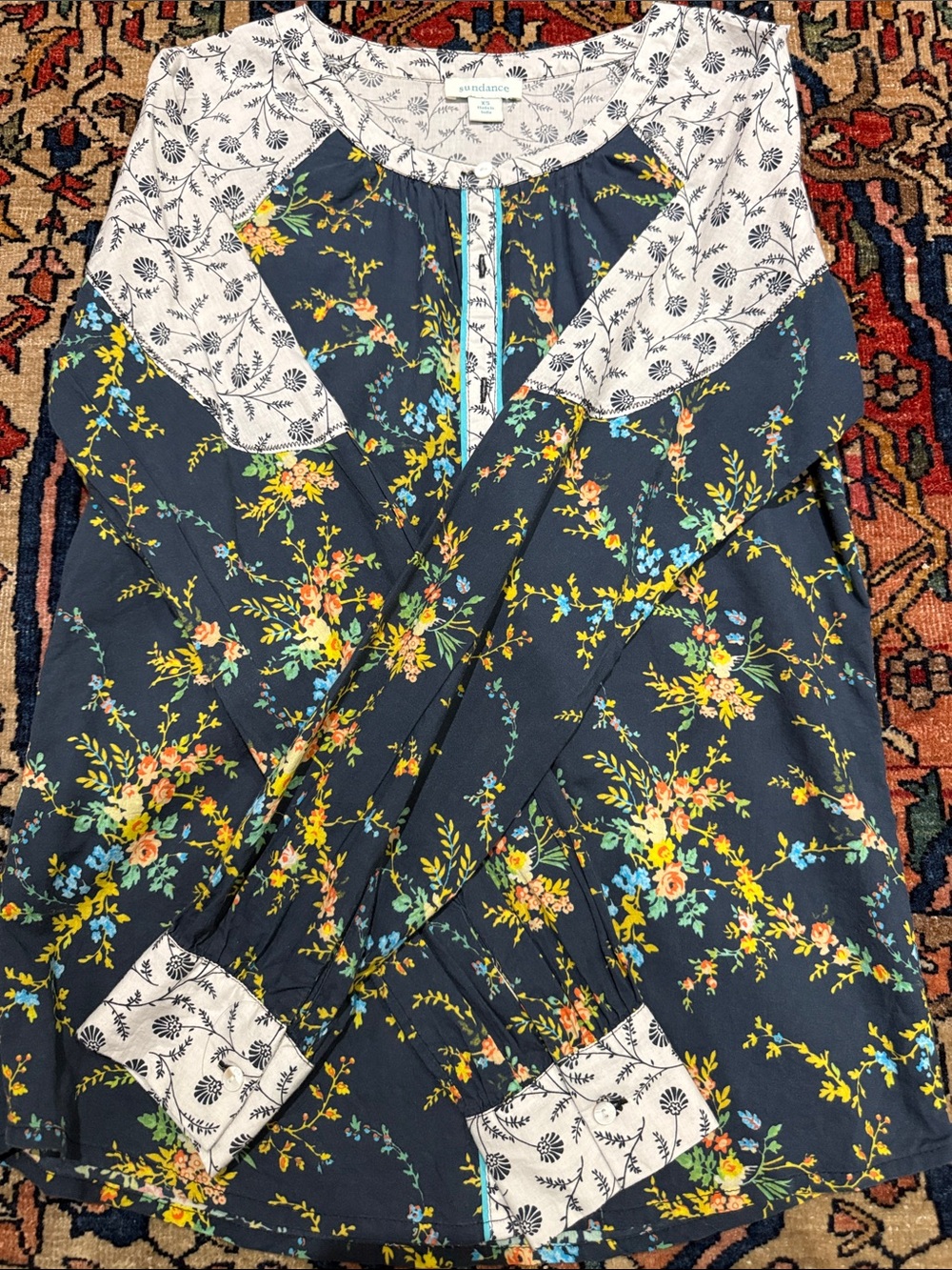 Sundance Catalog Long Sleeve Top
